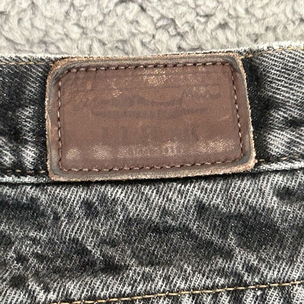 LL Bean Jeans Men’s 40x32 Black Denim Classic Fit Flannel Lined Outdoor Workwear - Picture 14 of 16